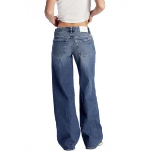 Pacsun Casey Low Rise Baggy Jeans Medium Indigo NWT Flossie Size 34 thumbnail 2