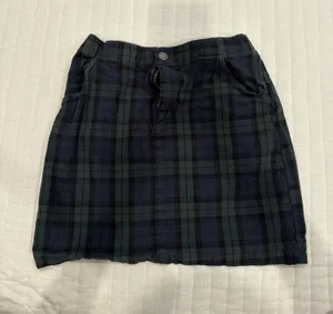 Hollister Plaid Mini Skirt Size XS thumbnail 1