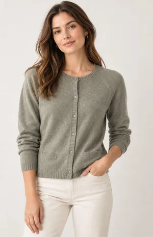 CIVIDINI cashmere sweater button up cardigan thumbnail 1