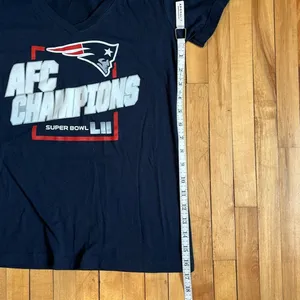 Next Level Apparel New England Patriots AFC Campions Super Bowl LII Shirt thumbnail 9