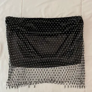 Jeweled Tube Top Black Size M thumbnail 1