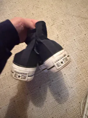 Black Platform Converse High-Top thumbnail 2