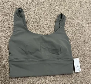 NWT Lululemon Align Bra *C/D Cup in Grey Sage thumbnail 1