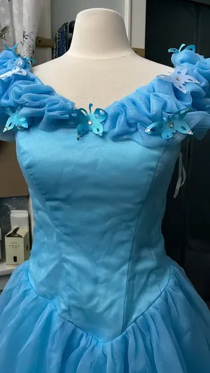 Women's Off Shoulder Quinceanera Ball Gowns Masquerade Princess Long Prom Formal Evening Party Dress thumbnail 4