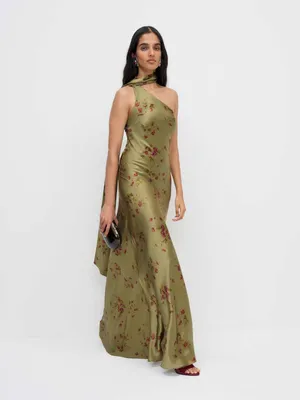 Reformation Jazzlyn Silk Dress thumbnail 8