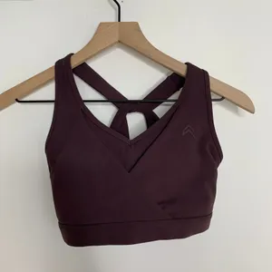 Oner Active Unified Layered Plum Brown Sports Bra XS Womens thumbnail 2