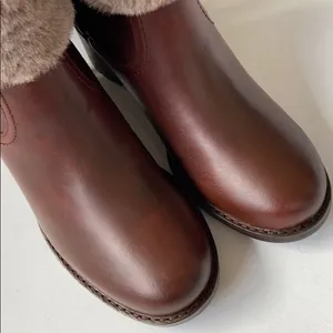 NEW H. S. Trask leather boots Brown Size 7 thumbnail 3