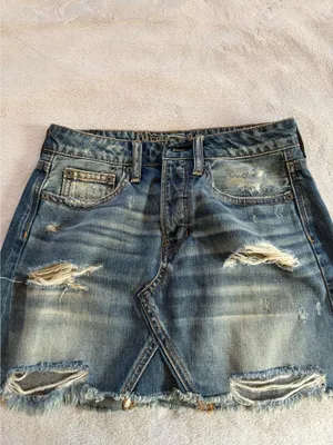 Vintage American Eagle Jean Skirt thumbnail 3