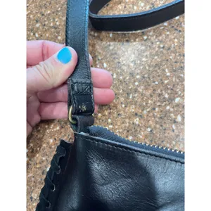 Convalore Leopard Everyday. Crossbody Bag Italian Haircalf Leather Whipstitch thumbnail 8