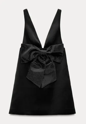 ZARA Dress Mini Black S thumbnail 1