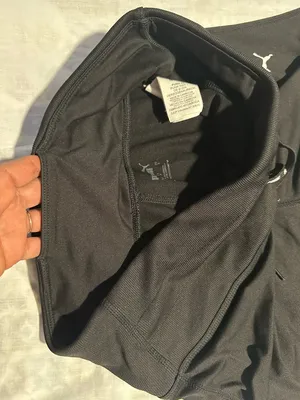 Puma women Black Jogger Sweatpants with White Logo thumbnail 6