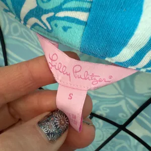 Lilly Pulitzer Skipper Popover-Ariel Blue‎ s turquoise thumbnail 4