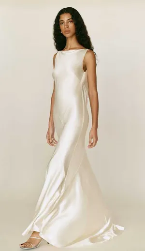 Reformation Isabelle Silk Dress thumbnail 1