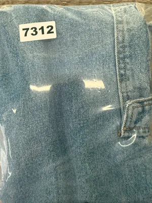 VERVET BY FLYING MONKEY HIGH RISE WIDE LEG CARGO‎ JEANS V3446 size 25 NWT thumbnail 9