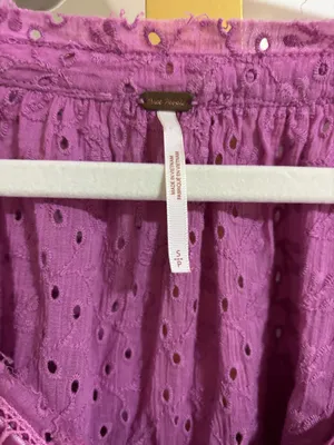 Free People Pink Blouse thumbnail 2
