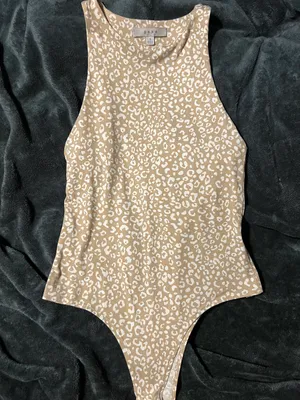 Gaze USA Tan And White Body Suit thumbnail 1