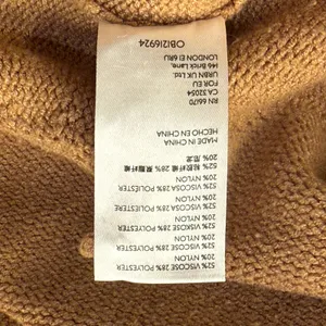 Size Small Anthropologie Maeve Camel Brown Mockneck Sweater thumbnail 9