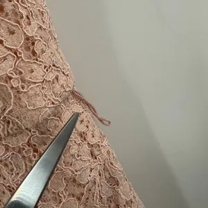 Adrianna Papell Dress Women’s Size 4 NWT Lace Maxi Gown Pink Wedding Bridesmaid thumbnail 7