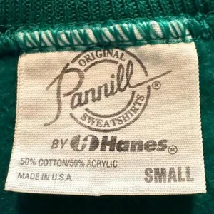 Vintage Pannill by Hanes Christmas‎ Santa Sweatshirt Small whimsical unique thumbnail 2