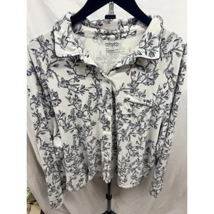 Haven Well Within $78 Women's XXL Organic Cotton Jersey Magnolia Pajama Shirt thumbnail 3