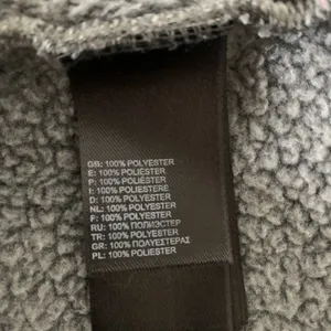 North Face Cresent Heathered Gray 1/4 Zip Women’s Sz M Pullover Purple Embroider thumbnail 8