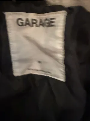 Garage Women’s Black & White Plaid Shacket -Size Medium thumbnail 6