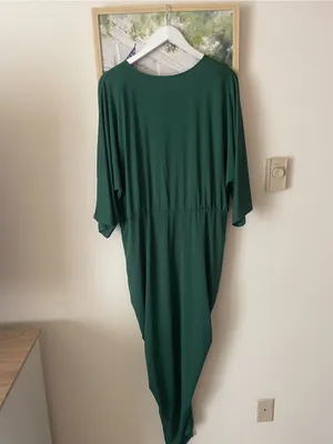 Baltic Born Mimi Midi Dress Hunter Green 3X thumbnail 9
