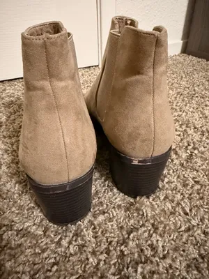 Tan booties Size 8.5 thumbnail 6