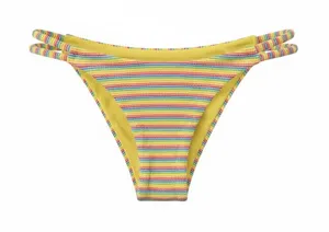 NWT Toast x Free People rainbow tunnel bikini bottoms xs thumbnail 1