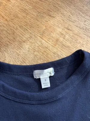 California baby tee navy Blue thumbnail 4