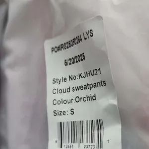 NWT Comfrt Cloud Sweatpants Orchid Size S thumbnail 4