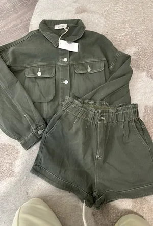 Denim Set Green thumbnail 1