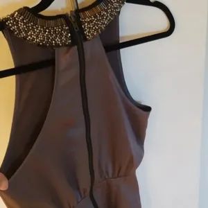 NWT H&M Sleeveless silver‎ dress thumbnail 8