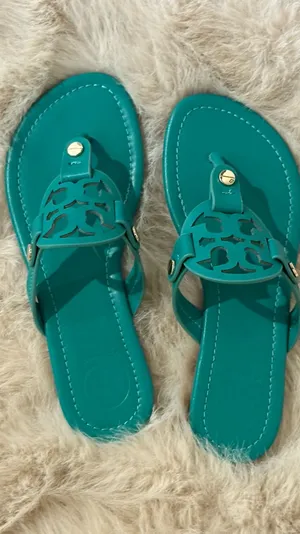 Turquoise Tory Burch Sandals  thumbnail 2