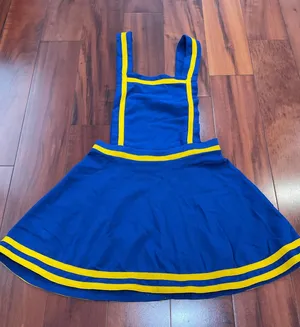Vintage 1982 high school cheerleading uniform thumbnail 1