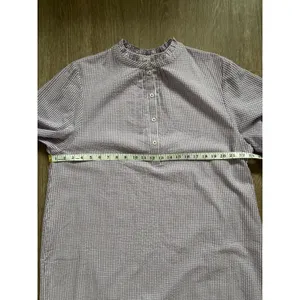 Rungolee Jacqueline‎ Dress Womens XL Purple Gingham Midi Ruffle Cottagecore NWT thumbnail 9