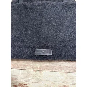 Gymshark x Whitney Simmons Eyelash Knit Bandeau Black Size XL Bra Fuzzy Top thumbnail 5