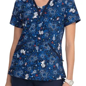 Koi Tokidoki Scrub Top Blue thumbnail 1