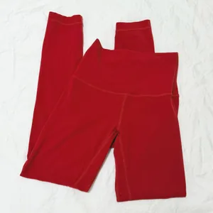 Lululemon Align Leggings Pant 25" Dark Red Size 2 LW5LIFS Yoga‎ Pants thumbnail 6