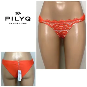 New. Pilyq lace fanned full bikini bottom. Medium thumbnail 2