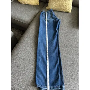 Levis Low Pro Straight‎ Jeans Womens 26 Distressed Medium Wash Blue Denim A0964 thumbnail 6