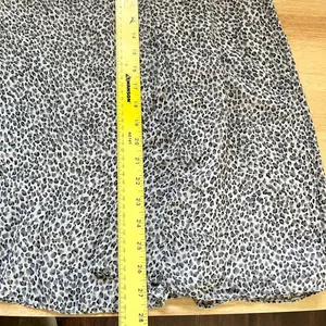 Vintage Mesh Leopard Print Midi Mesh Skirt thumbnail 5