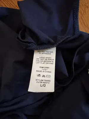 TJ Maxx Navy bodysuit thumbnail 4