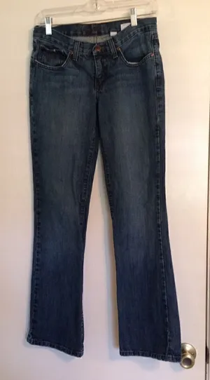 ‎Cruel Girl slim low rise straight leg jeans 5 thumbnail 1