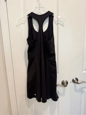 ATHLETA Levitate Dress in Black size Small Mini‎ Tennis Prep Athletic thumbnail 5