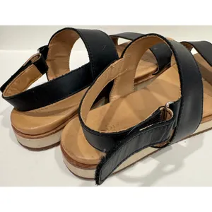NISOLO Go-To Flatform Sandals Strappy Minimalist Sustainable Size 9 thumbnail 4
