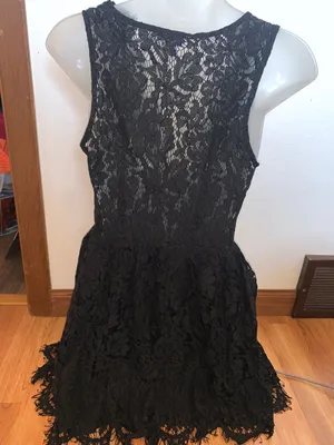 Tobi Floral Lace Dress thumbnail 5
