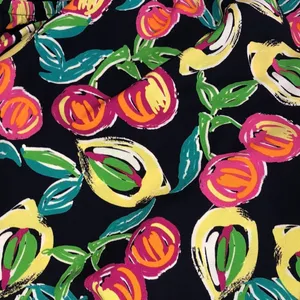 Voom by Joy Han fruit print size medium romper Black thumbnail 7