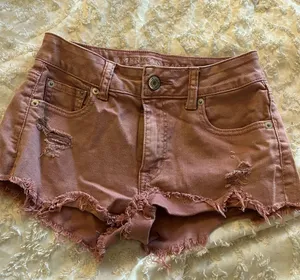 Rose Pink High Waist Short Size 00 thumbnail 1