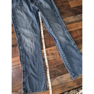 Wrangler Retro 1947 Relaxed Boot Jeans in Blue 6-8 thumbnail 6